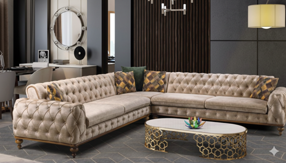 Corner (L) Sofa Sets